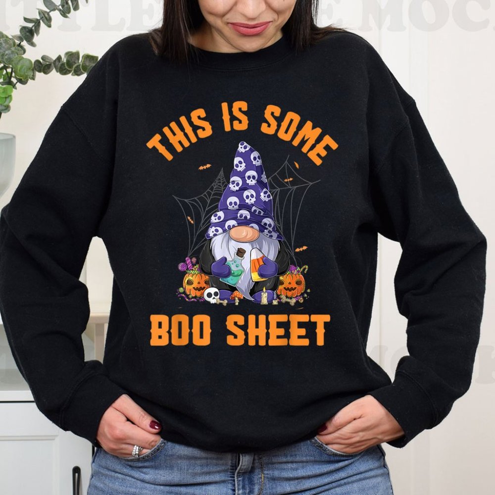 Cute Gnomes This Is Some Boo Sheet Halloween Pumpkins… - Gem